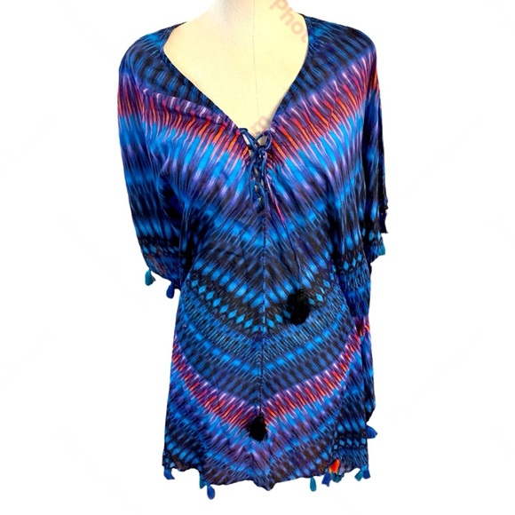 Miracle Suit Marrakech Caftan Small, Cover up. Boho, Slimming - Picture 1 of 11